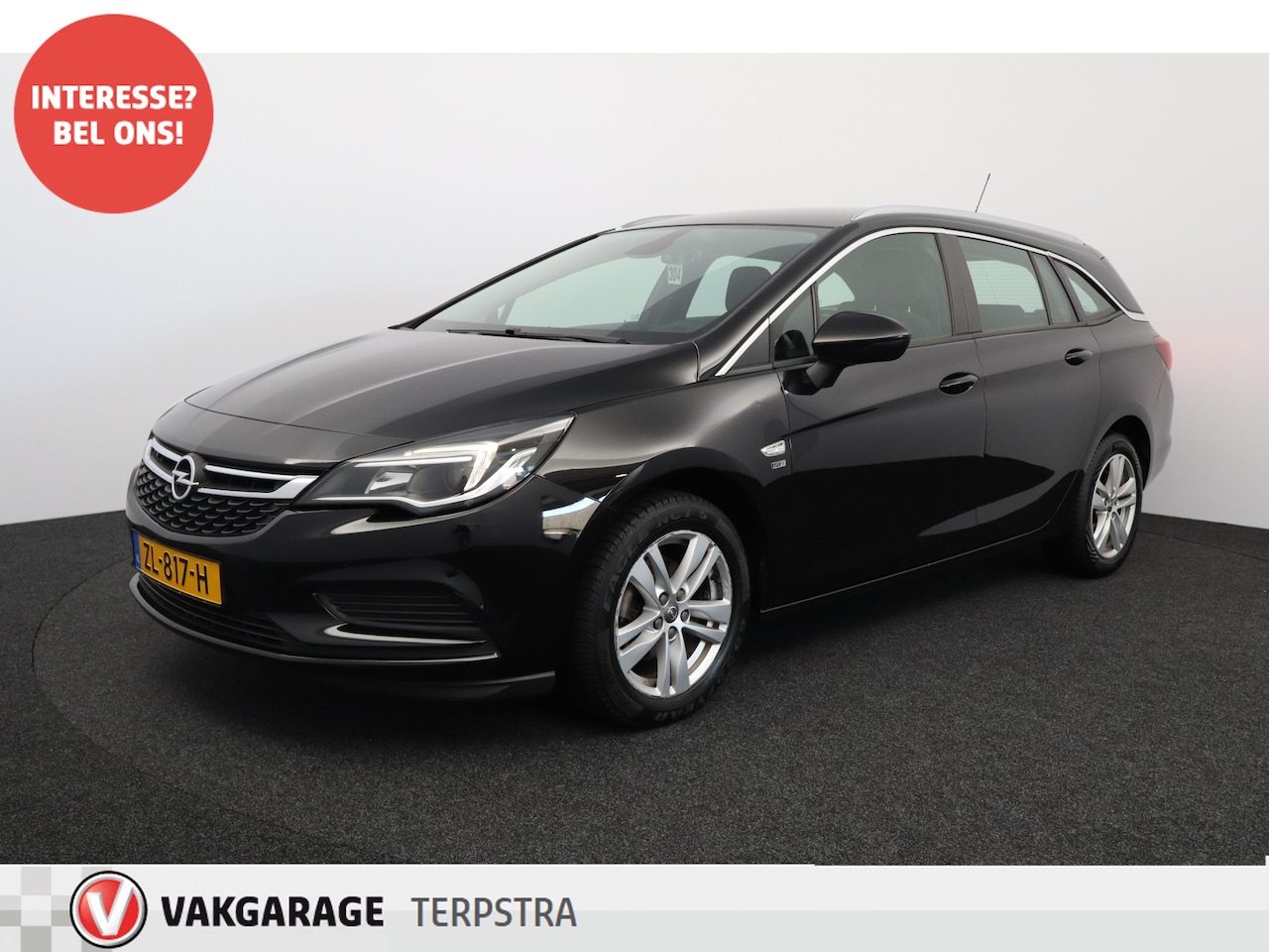 Opel Astra Sports Tourer - 1.4 Turbo 120 Jaar Edition/ 150PK!/ Trekhaak/ 16'' LMV/ Apple + Android/ Chroom/ Navi/ Air - AutoWereld.nl