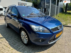 Ford Focus Wagon - 1.8 Titanium Flexi Fuel clima, elec pakket, alu wielen, getint glas navigatie, 107.170 km,