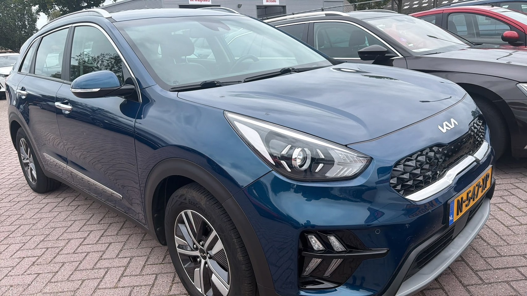 Kia Niro - 1.6 GDi PHEV DynamicLine Automaat | Airco | Navigatie | CarPlay | Vol opties | Dealerauto - AutoWereld.nl