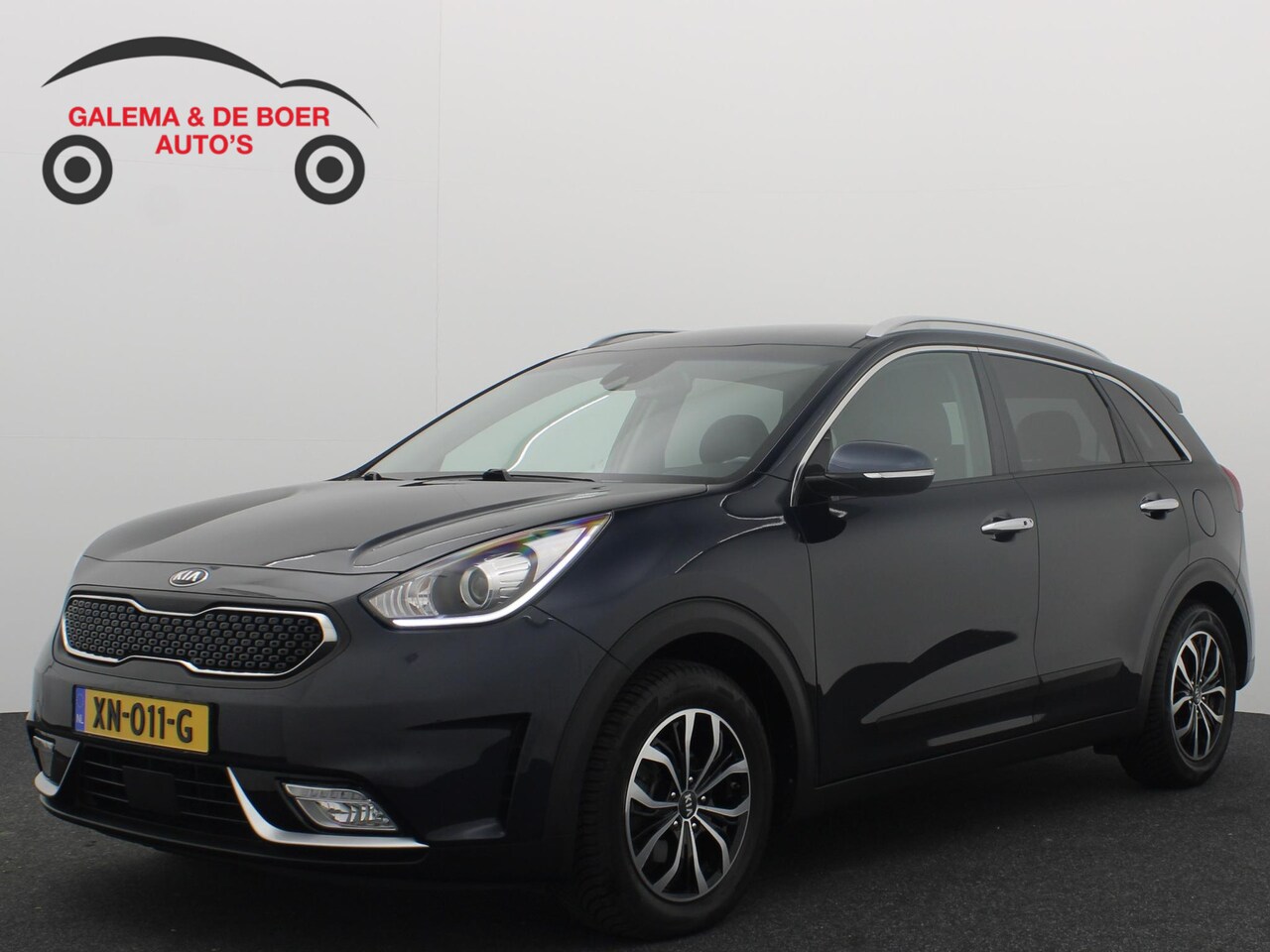 Kia Niro - 1.6 GDi Hybrid DynamicPlusLine CAMERA / CARPLAY / LED / STOEL-STUUR VERW / CLIMA - AutoWereld.nl