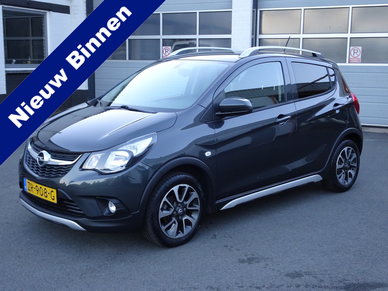Opel Karl - 1.0 Rocks Online Edition Apple carplay, cruise controle, airco, licht metalen velgen, park - AutoWereld.nl
