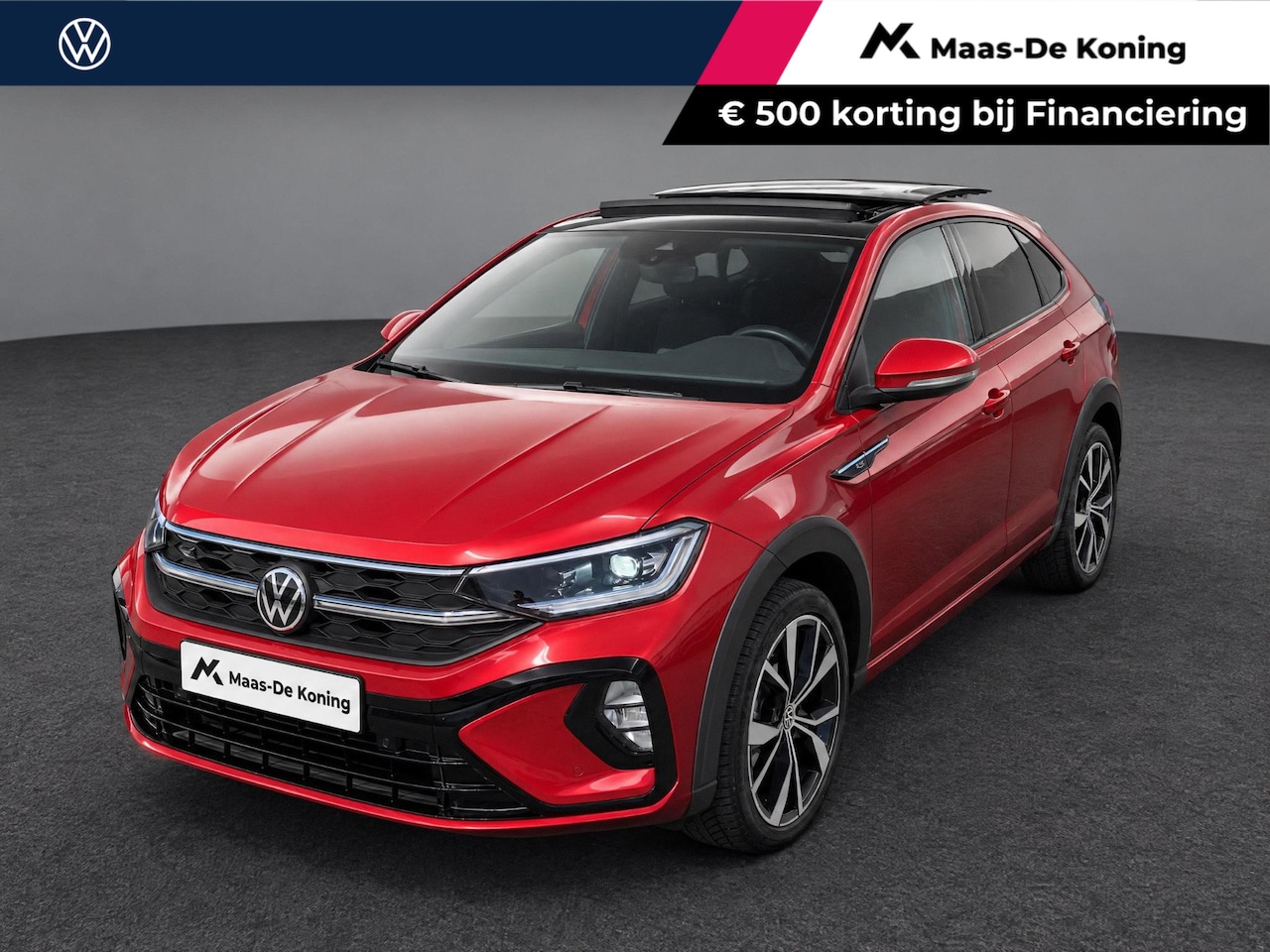 Volkswagen Taigo - 1.0TSI/110PK R-Line · Panoramadak · Stoelverwarming · Keyless · Camera + Parkeersensoren · - AutoWereld.nl