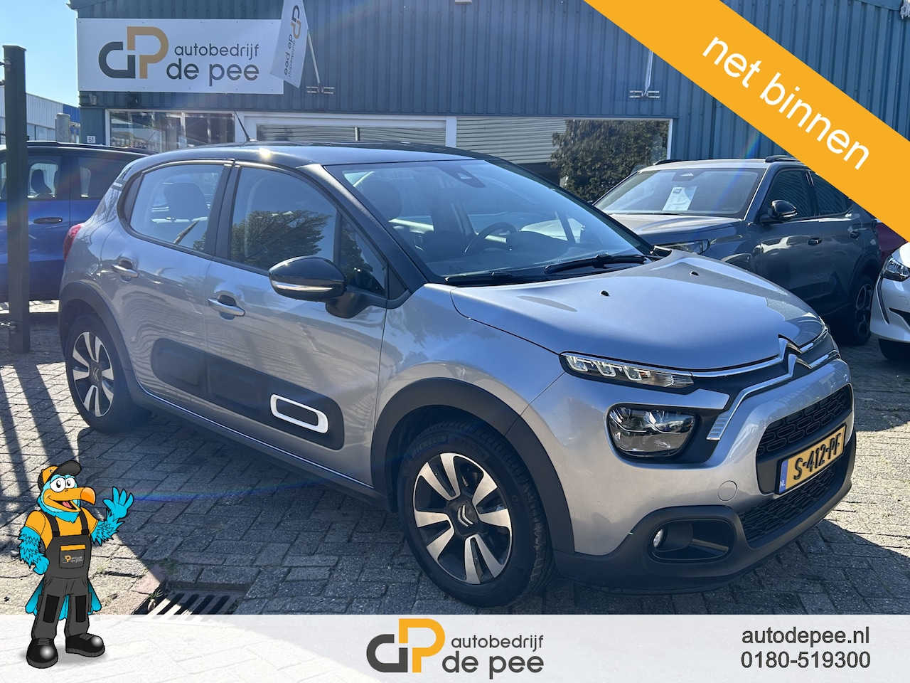 Citroën C3 - 1.2 PureTech C-Series GARANTIE/CARPLAY/CLIMA/CRUISE/NAVI rijklaarprijs! - AutoWereld.nl