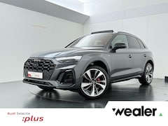 Audi Q5 - 55 TFSI e S edition Competition | 367 PK | SoH 100% | Trekhaak | Matrix LED | Panoramadak