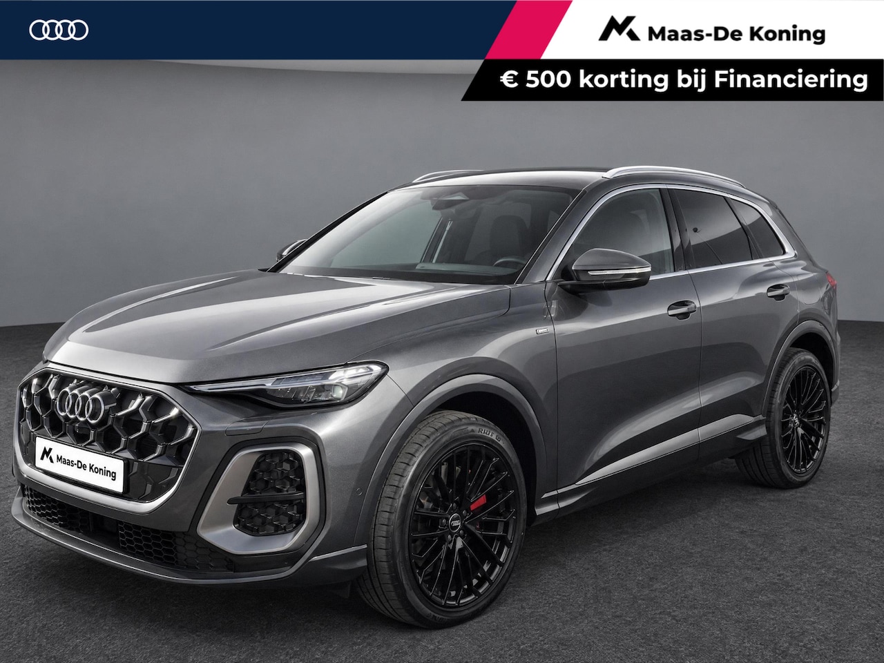 Audi Q5 - 2.0TFSIe-hybrid 270kW/367PK quattro S Line · Trekhaak · Leder · Camera · Apple/Android Car - AutoWereld.nl