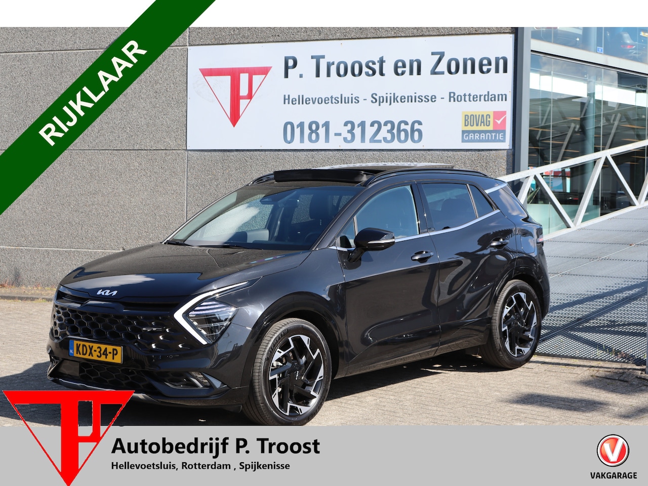 Kia Sportage - 1.6 T-GDi Plug-in Hybrid AWD GT-Line 10 Jaar fabrieksgarantie!! Panoramadak/Achteruitrijca - AutoWereld.nl