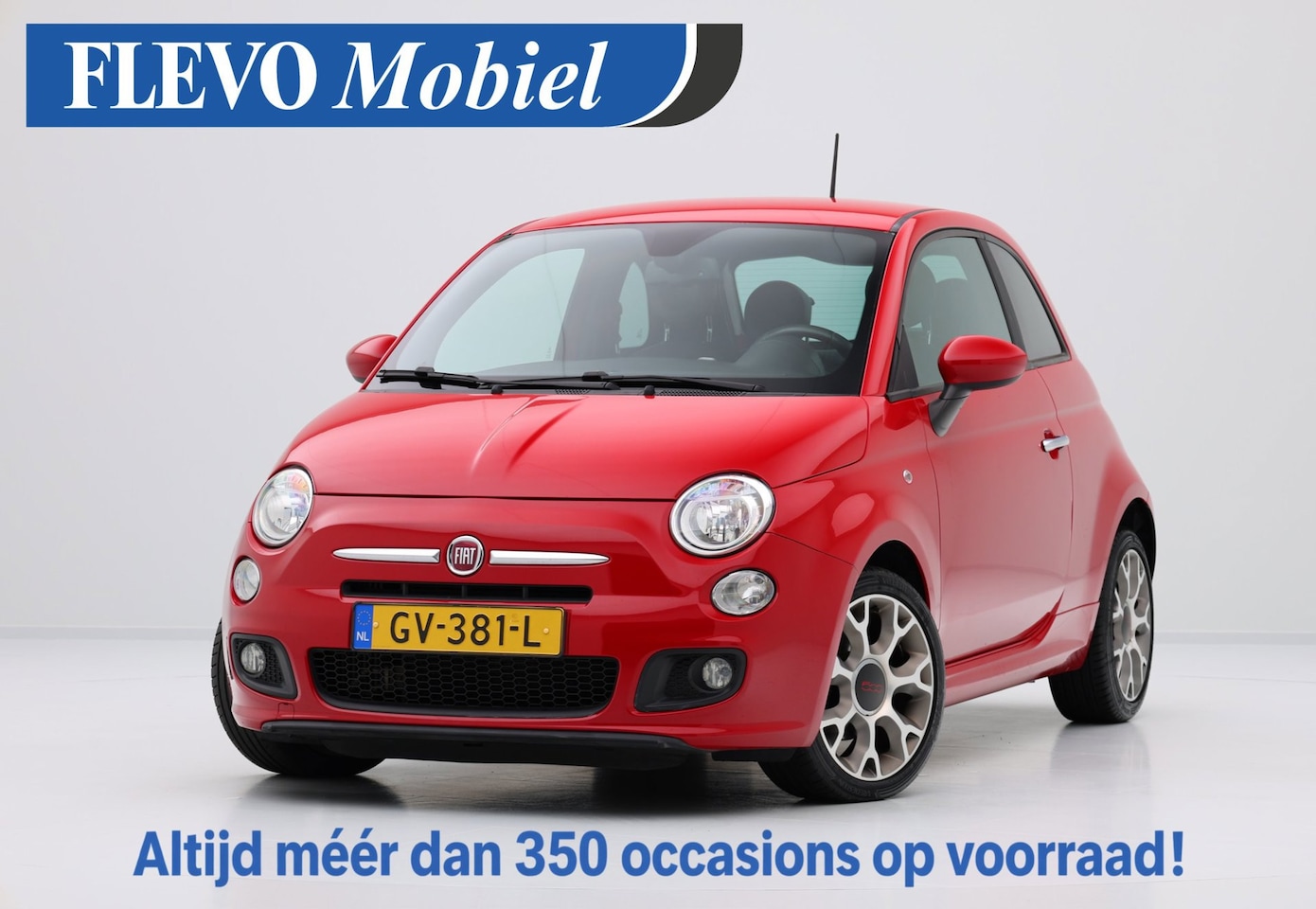 Fiat 500 - 0.9 TwinAir Turbo 500S Clima|Sportstoelen|Half Leder|LMV - AutoWereld.nl