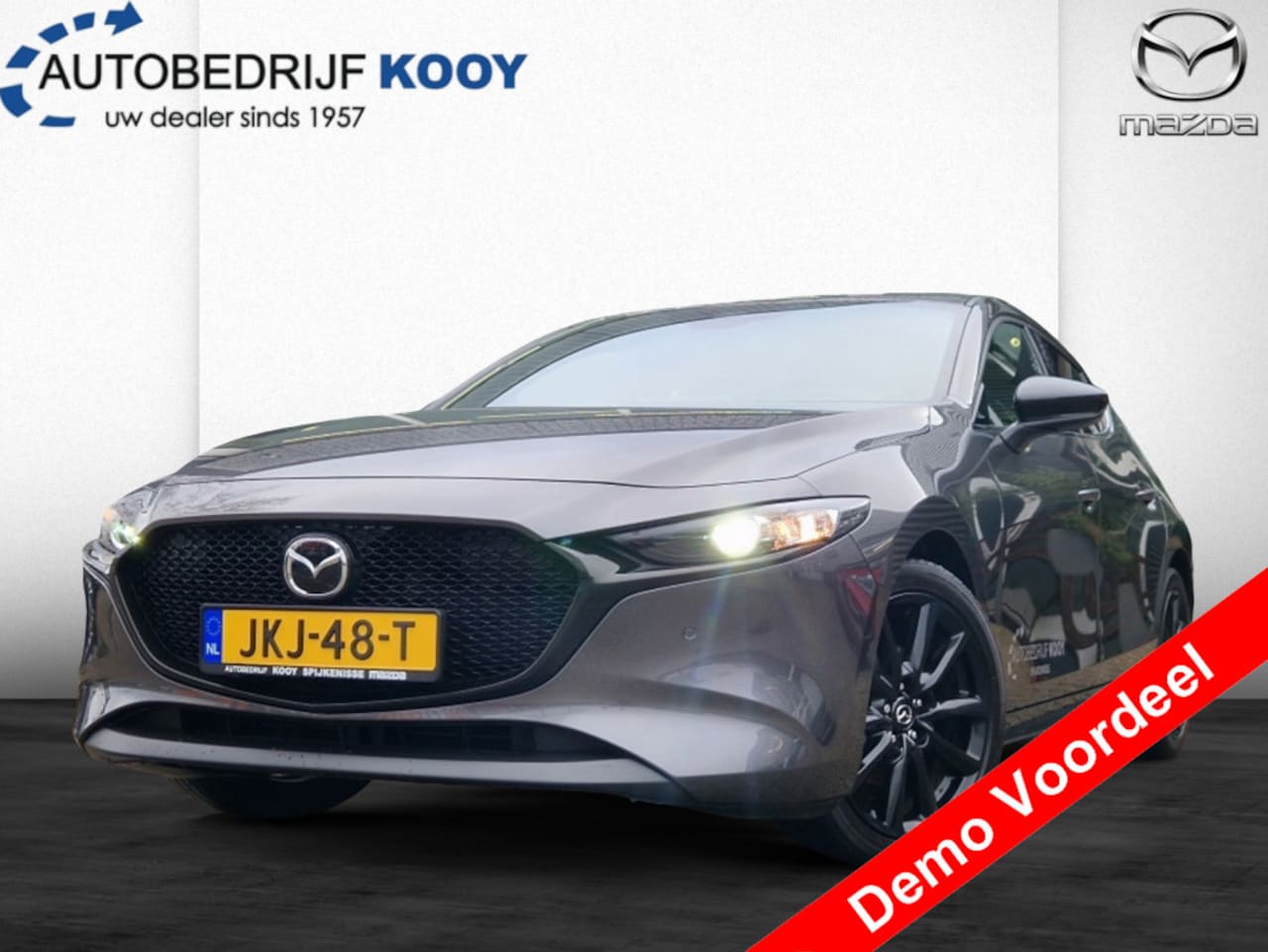 Mazda 3 - 2.5 140pk Homura / Camera / Sensoren / Carplay / Stoelverw. - AutoWereld.nl