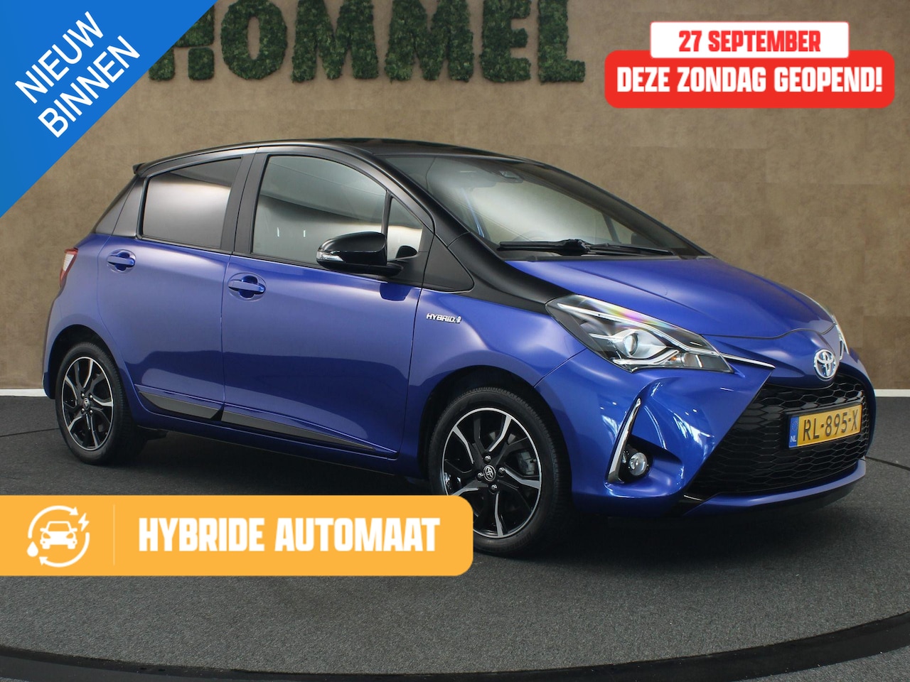 Toyota Yaris - 1.5 Hybrid Bi-Tone - ORIGINEEL NEDERLANDSE AUTO - AFKOMSTIG VAN 1E EIGENAAR - CLIMATE CONT - AutoWereld.nl