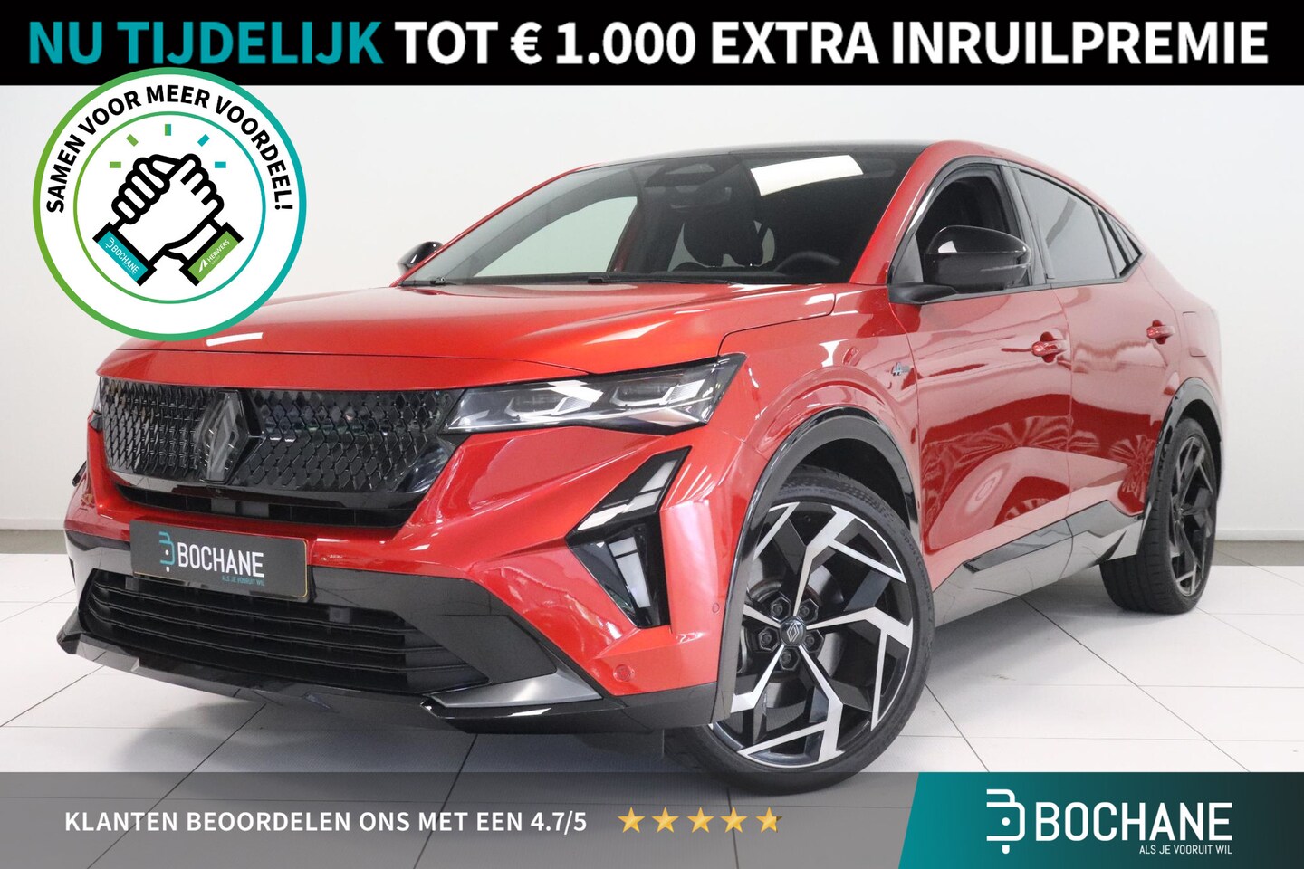 Renault Rafale - 1.2 E-Tech 4x4 plug-in hybrid 300 atelier Alpine | Solarbay Pano | Harman Kardon | SoH 98, - AutoWereld.nl