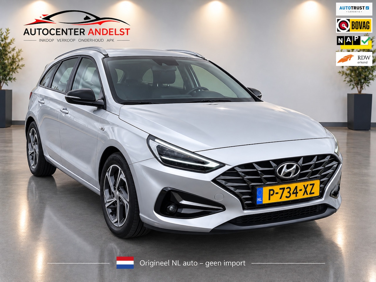 Hyundai i30 Wagon - 1.0 T-GDi MHEV Comfort Smart 1.0 T-GDi MHEV Comfort Smart, Cam, CarPlay, Keyless, Navi, Cruise/Climate control, 1e eig - AutoWereld.nl