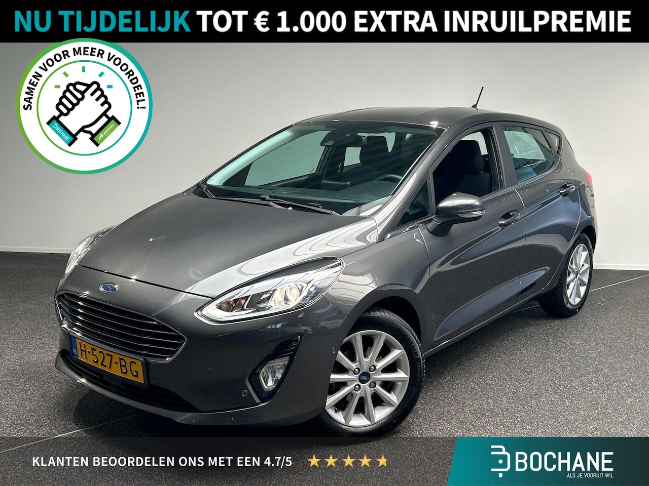 Ford Fiesta - 1.0 EcoBoost Titanium | Navigatie | Camera | Verwarmbare voorruit | - AutoWereld.nl