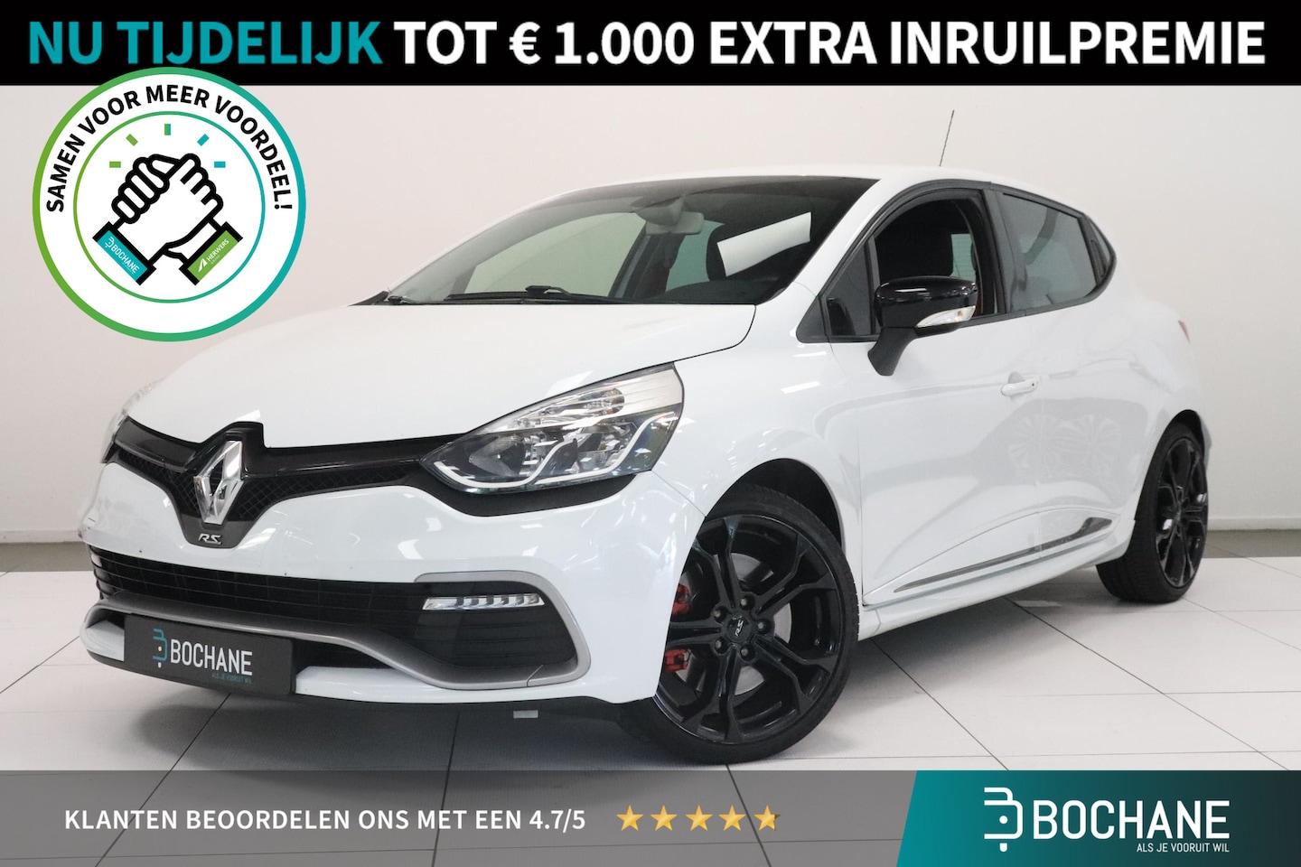 Renault Clio - 1.6 R.S. Trophy | Leder | R-Link Navigatie | Sportstoelen | 200 PK | 18"Lichtmetaal | NL-a - AutoWereld.nl