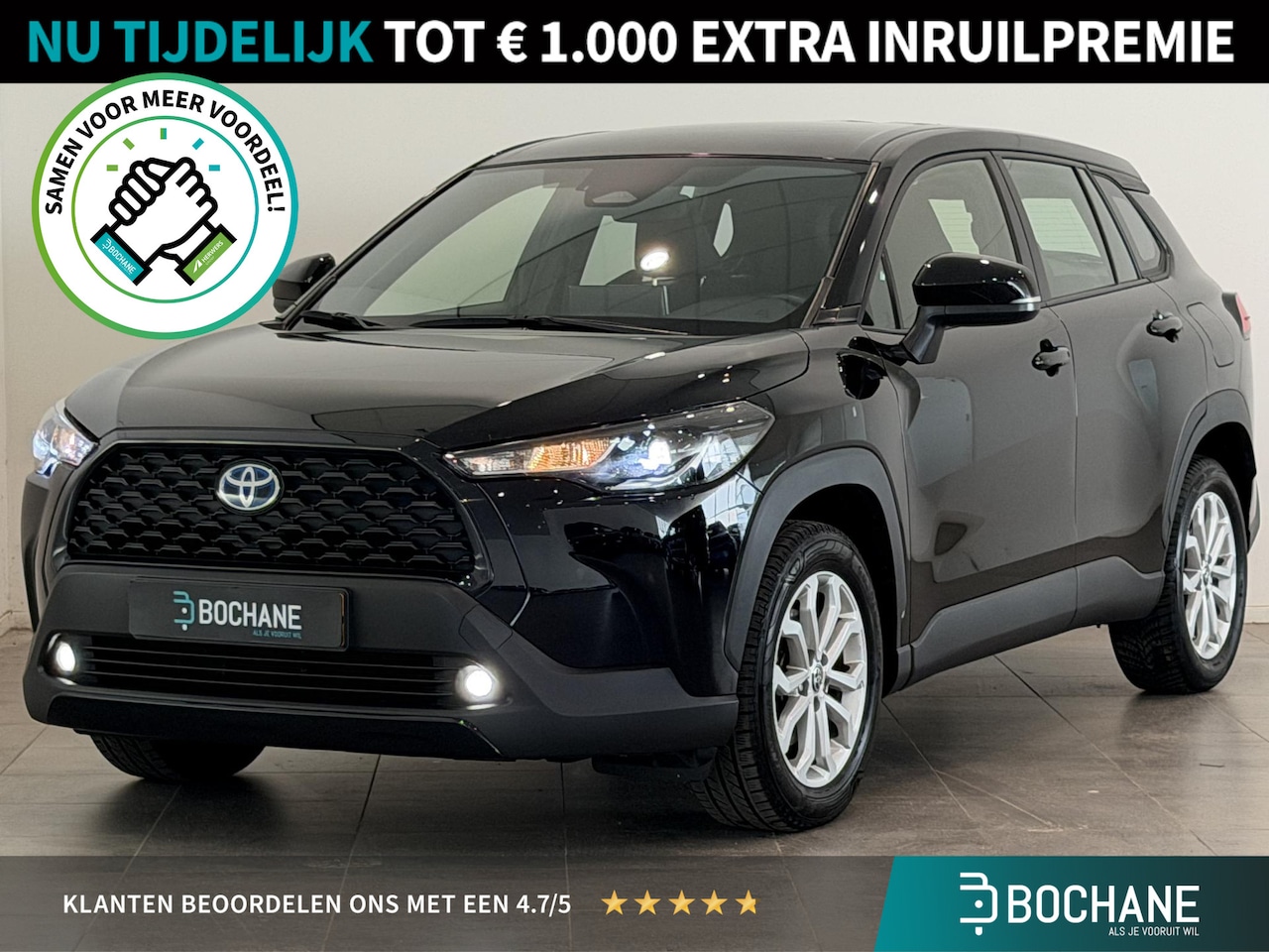 Toyota Corolla Cross - 2.0 High Power Hybrid Active | LED | Keyless | Climate Control | Cruise Control | Lichtmet - AutoWereld.nl