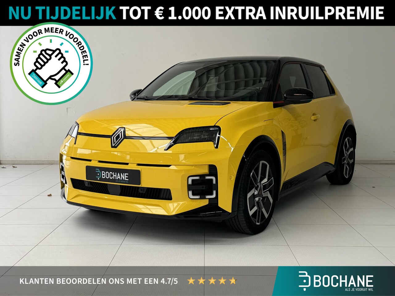 Renault 5 - comfort range iconic cinq 52 kWh | Navigatie | Camera | Stoelverwarming | Harman / Kardon - AutoWereld.nl