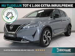 Nissan Qashqai - 1.3 MHEV Xtronic Tekna Plus | Panoramadak | Memory | 360° Camera | Leder | Adaptieve cruis