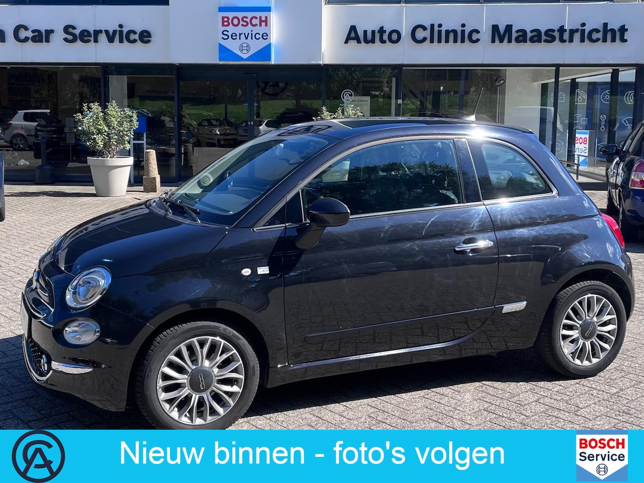 Fiat 500 - 1.2 DEEZER | 4-Cilnder | Navi | Beats | Cruise | - AutoWereld.nl