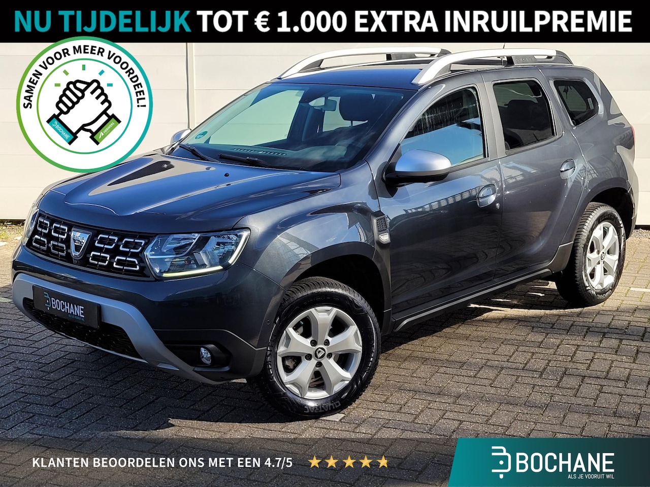 Dacia Duster - 1.2 TCe Prestige | Navigatie | 360*Camera | Trekhaak(1500KG) | Dealer Onderhouden! - AutoWereld.nl