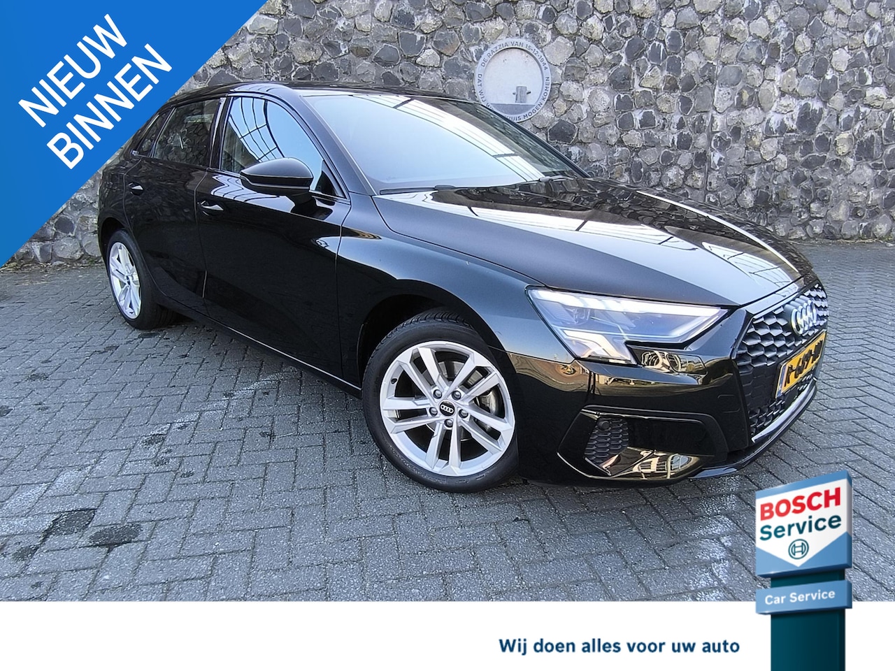 Audi A3 Sportback - 30 TFSI Advanced edition Hybrid, carplay Dab, climate en cruise control, stoel en stuur ve - AutoWereld.nl