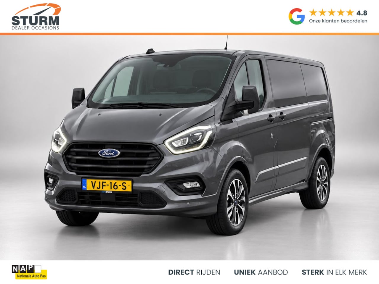 Ford Transit Custom - 320 2.0 TDCI L1H1 Sport DC 320 2.0 TDCI L1H1 Sport DC - AutoWereld.nl