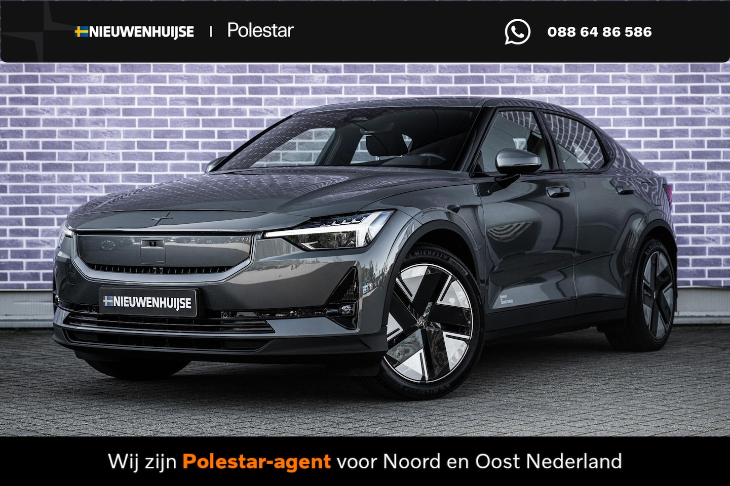 Polestar 2 - Long Range Single Motor 82 kWh | Trekhaak | Panoramadak | 360 Graden Camera | Keyless Entr - AutoWereld.nl