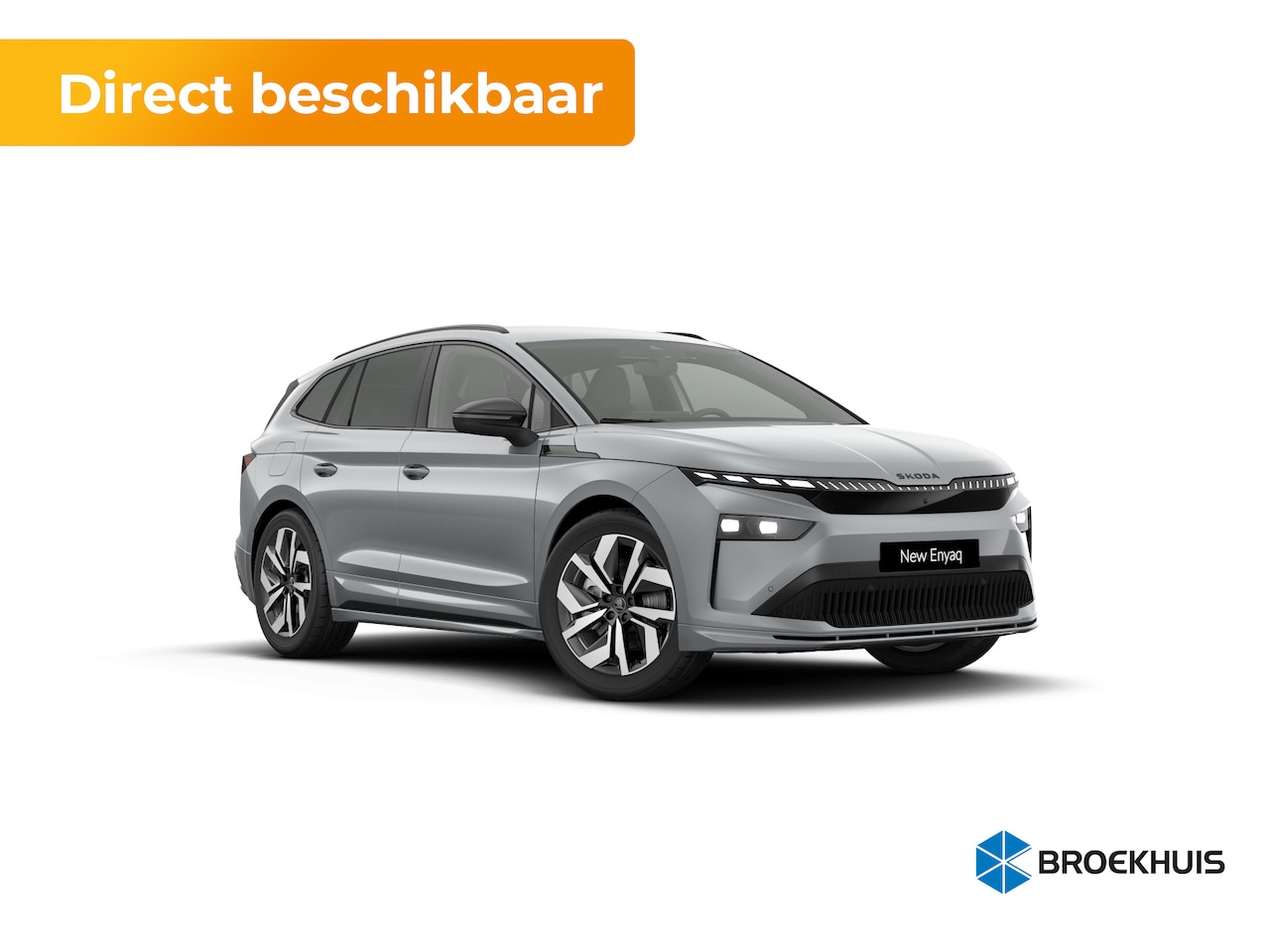 Skoda Enyaq iV - Sportline Tour Edition | Chrome interieur accenten | Driving mode select | Parkeersensoren - AutoWereld.nl