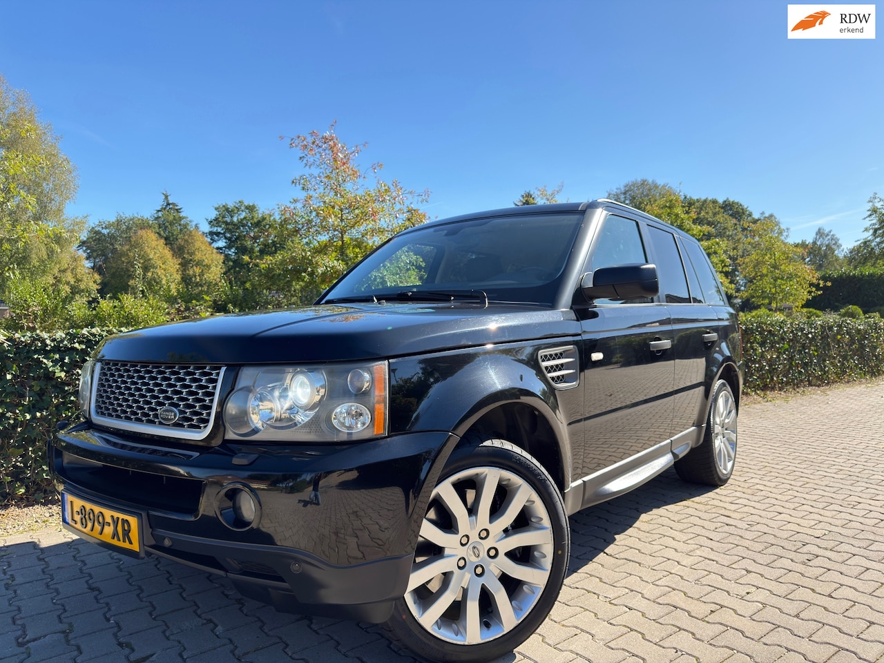 Land Rover Range Rover Sport - 4.2 V8 Supercharged Edition , Clima / Cruise / Navi / Leder / V+A Stoelverwarming / 20" Lm - AutoWereld.nl