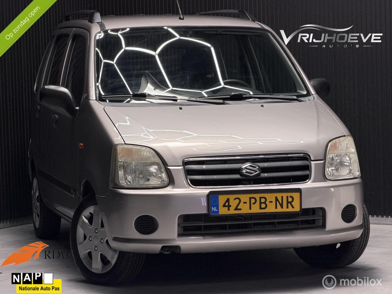 Suzuki Wagon R+ - 1.3 GLX|NAP|APK|AIRCO|STUURBEKR|ELEKRAMEN - AutoWereld.nl