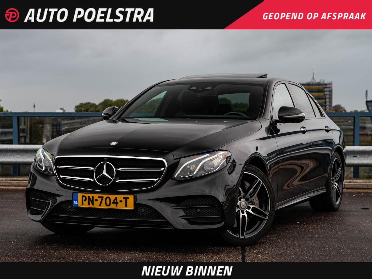 Mercedes-Benz E-klasse - 350 d AMG Night Edition | Schuifdak | Burmester | Leder | HUD | 360 Camera | Widescreen | - AutoWereld.nl