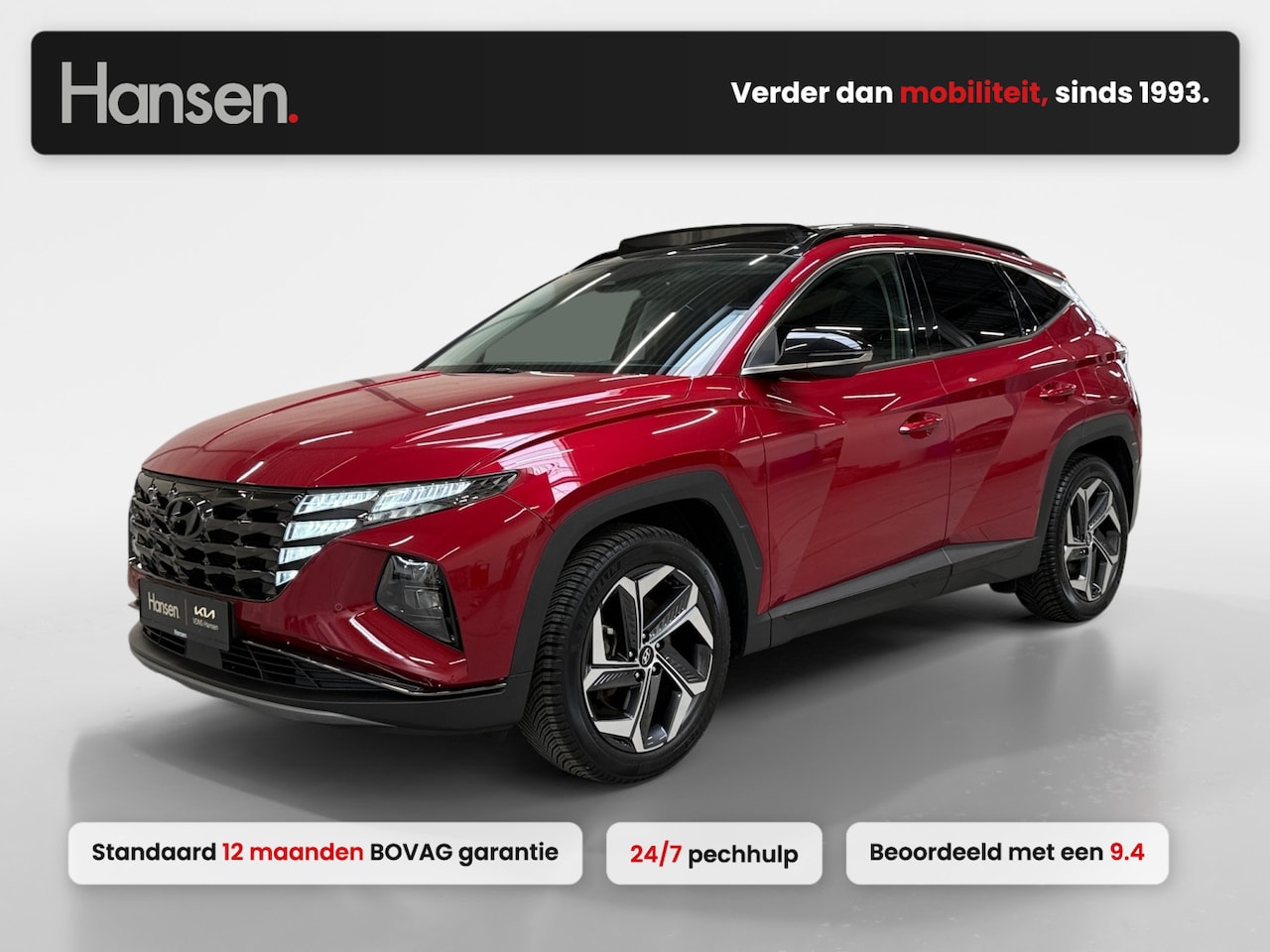 Hyundai Tucson - 1.6 T-GDI PHEV Comfort Smart 4WD I Panoramadak I Adaptive Cruise I Stoel- en Stuurverwarmi - AutoWereld.nl