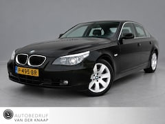 BMW 5-serie - 525i Executive | Clima | Cruise | Multimedia/Navi | Leder | Stoelverwarming | PDC |