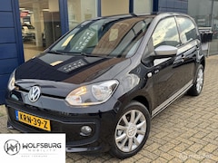 Volkswagen Up! - 1.0 high up Club|Cruise Control|Stoelverw.|Parkeersens.|Airco|100% onderhoud