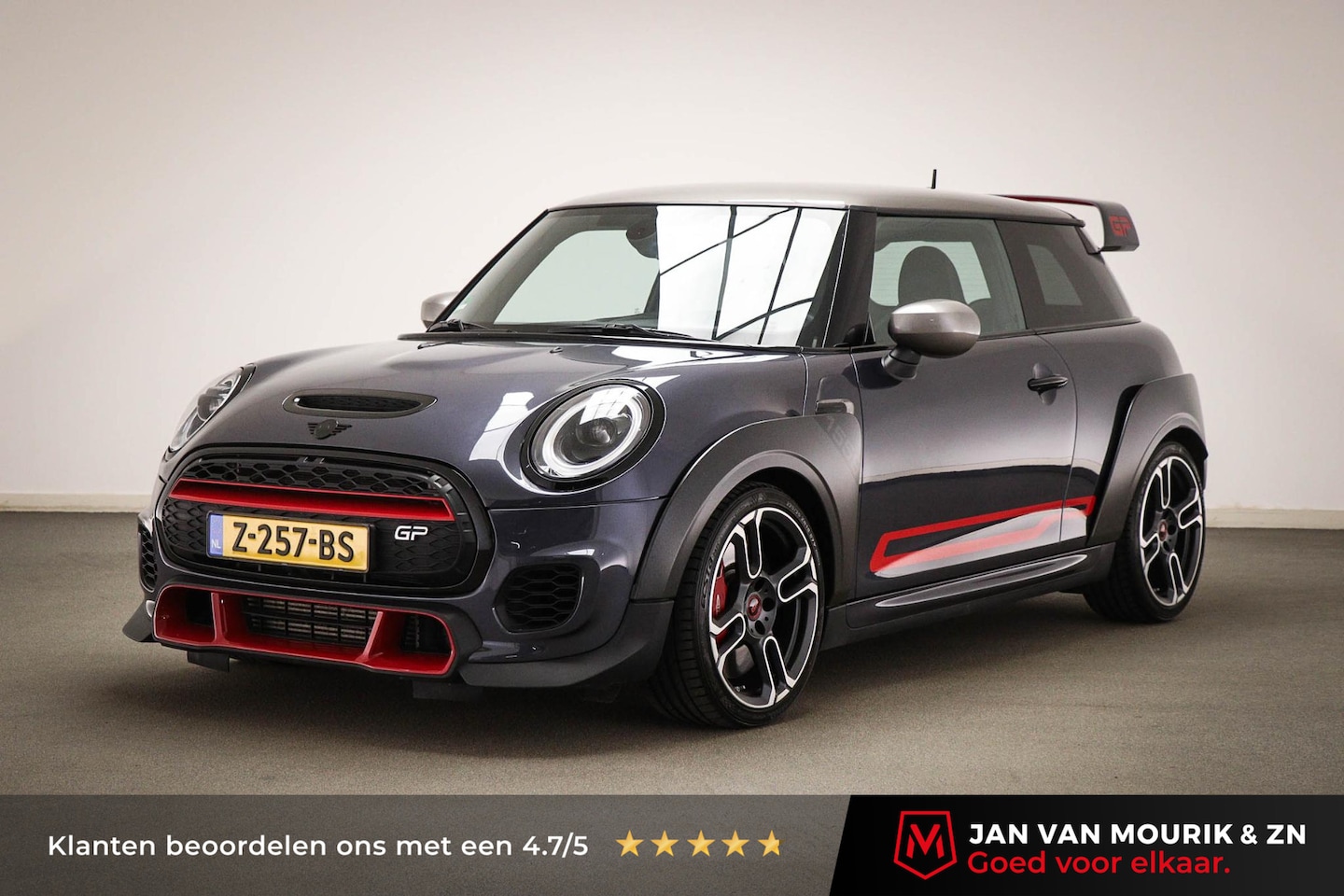 MINI 3-Deurs - 2.0 John Cooper Works GP | LIMITED EDITION NR 1559 | COMFORT PACK | DAB | APPLE | DRAADLOZ - AutoWereld.nl