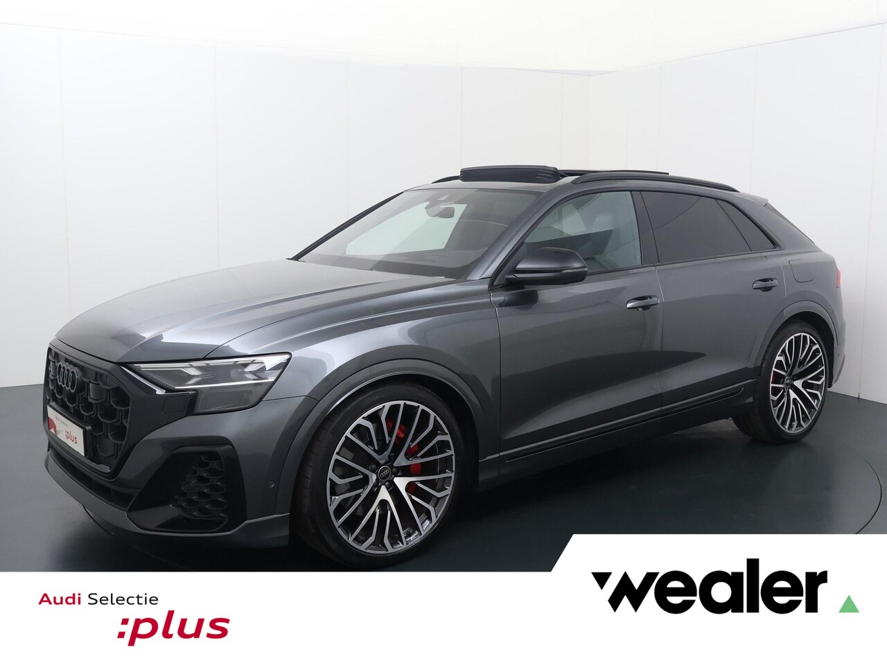 Audi Q8 - 60 TFSI e quattro Pro Line S Competition | 490 PK | SoH 100% | Trekhaak | Panoramadak | Ma - AutoWereld.nl