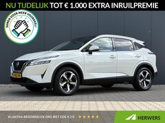 Nissan Qashqai - 1.3 MHEV N-Connecta / Trekhaak 1400KG Trekgewicht / Panoramadak / Navigatie / 360 Graden C