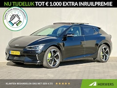Kia EV6 - GT AWD 77.4 kWh 585 pk / SOH 100% /Fabrieksgarantie tot 4-2031 / Dealer onderhouden / Meri