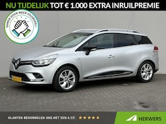 Renault Clio Estate - TCe 90 Limited / Navigatie / Trekhaak (1200 KG) / Parkeersensoren achter / DAB radio / Blu