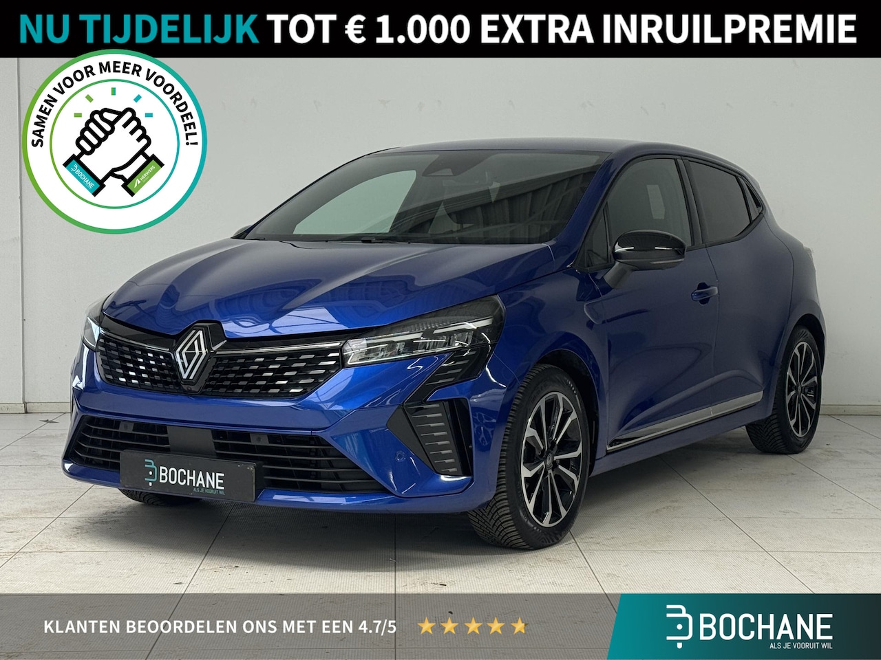 Renault Clio - 1.6 E-Tech Full Hybrid 145 Techno | 360° Camera | All-Season banden | Apple CarPlay / Andr - AutoWereld.nl