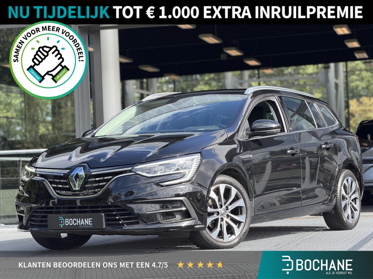 Renault Mégane Estate - 1.3 TCe 140 Techno Automaat | Dodehoekdetectie | Achteruitrijcamera | Trekhaak | - AutoWereld.nl