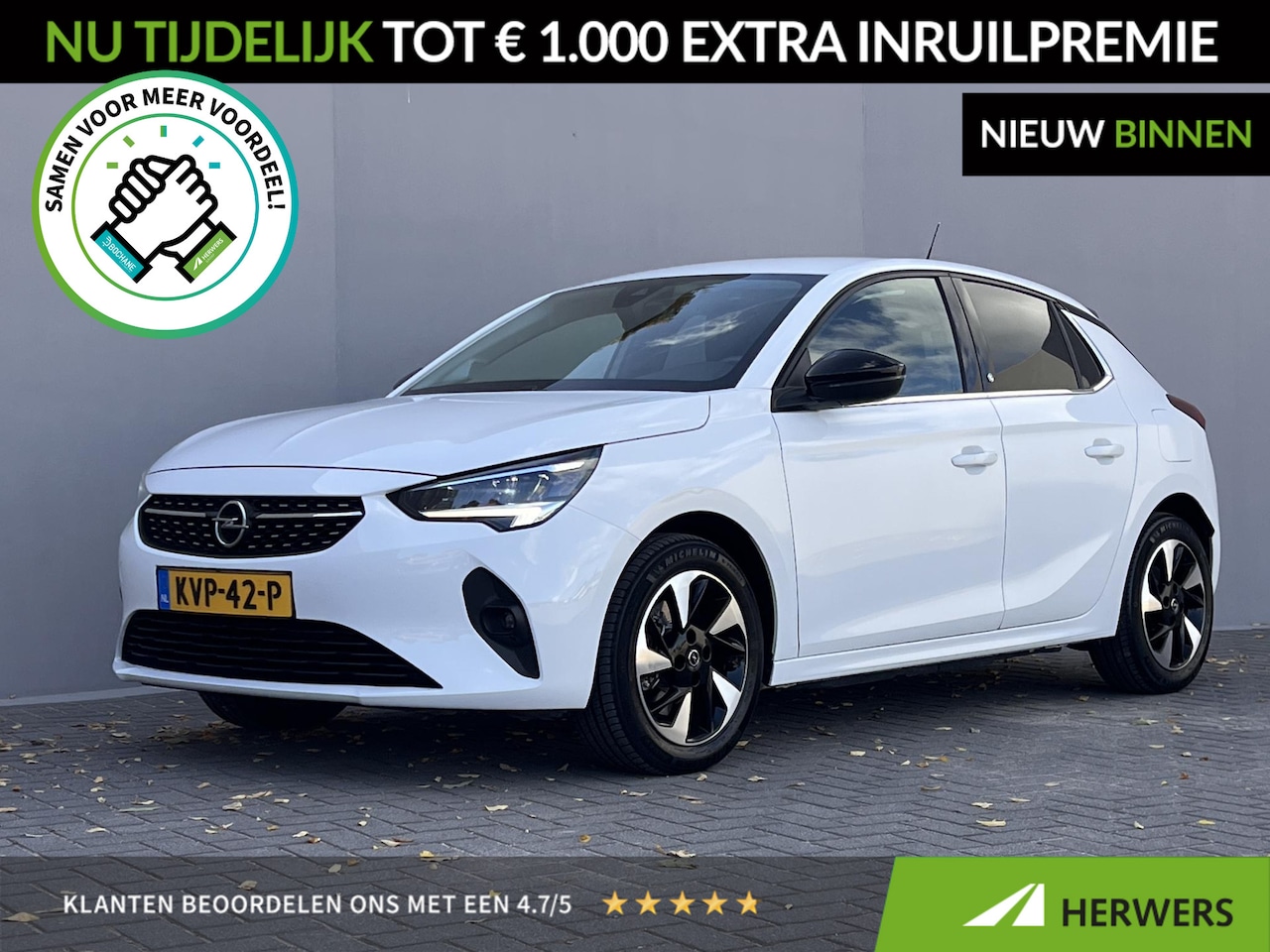 Opel Corsa-e - Level 2 50 kWh / Accu State of Health 100 % / CCS snel laden / Cruise Control / Climate Co - AutoWereld.nl