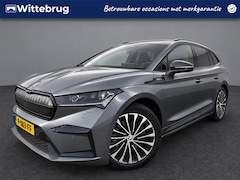 Skoda Enyaq iV - 80 Sportline / Navigatie / Camera / Parkeersensoren V+A / Dodehoek herkenning / Stoel+stuu