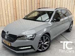 Skoda Superb Combi - 1.5 TSI ACT Sportline Business Automaat | Stuurwiel, voorstoelen en achterbank verwarmd| L