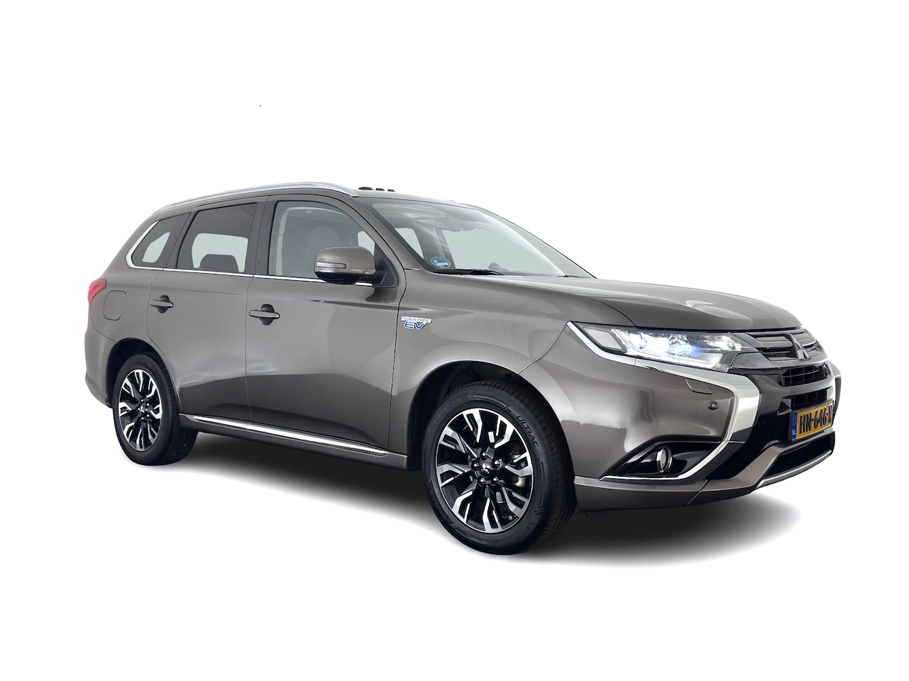Mitsubishi Outlander - 2.0 PHEV instyle+ Aut *PANO | LEATHER | FULL-LED | NAVI-FULLMAP | KEYLESS | TOPVIEW | HEAT - AutoWereld.nl
