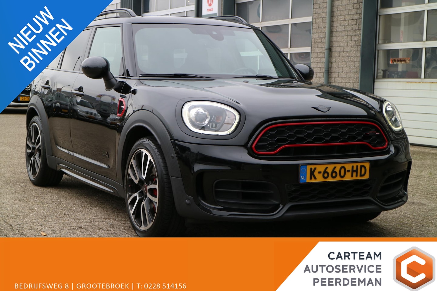 MINI Countryman - 2.0 John Cooper Works ALL4 | Automaat! | Camera | Goed onderhouden | - AutoWereld.nl