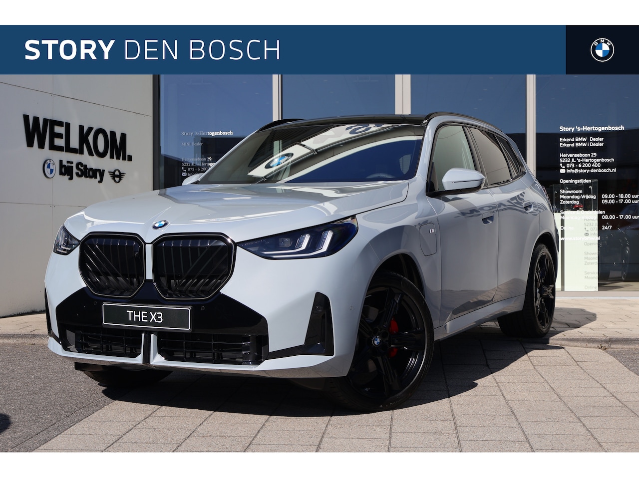 BMW X3 - 30e xDrive M Sport Automaat / Panoramadak / Trekhaak / Sportstoelen / Adaptieve LED / Park - AutoWereld.nl