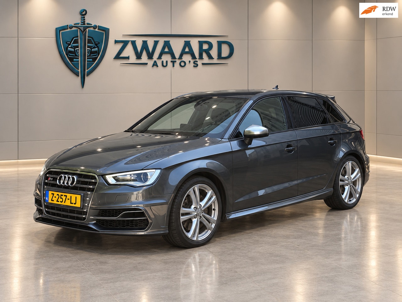 Audi S3 - Sportback 2.0 TFSI S3 quattro Pro Line Plus l RS3 Stuur l Xenon l Navi l Rijdt & Schakelt - AutoWereld.nl