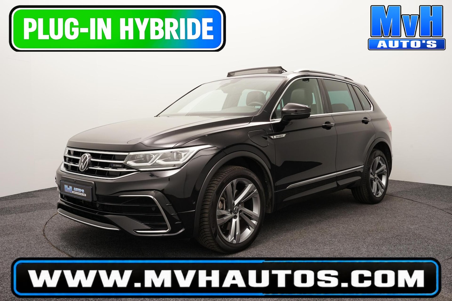 Volkswagen Tiguan - 1.4 TSI PHEV R-Line|PANO|STOEL/STUUR.VERW|SOH97% - AutoWereld.nl