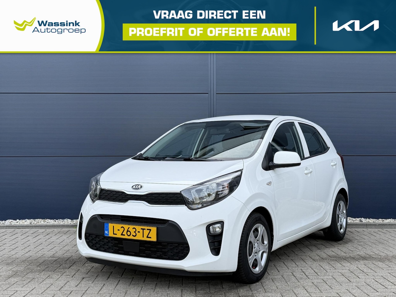 Kia Picanto - 1.0 DPi ComfortLine | Bluetooth | Cruise control | Airco | - AutoWereld.nl