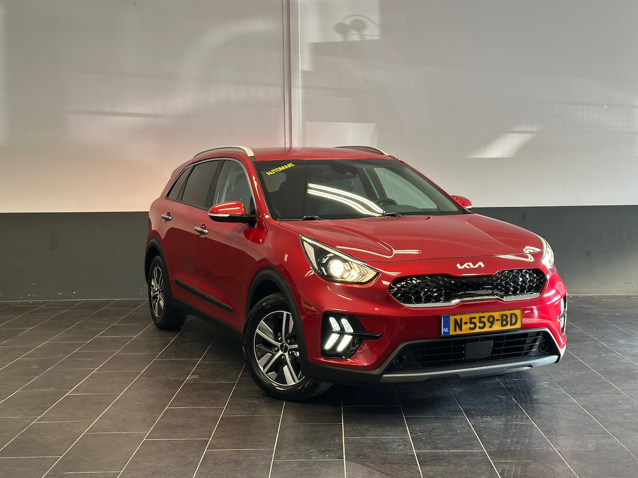 Kia Niro - 1.6 GDi Hybrid DynamicLine 1.6 GDi Hybrid DynamicLine , 9-2021 , 69842 km NAP , 1e eig , org Ned - AutoWereld.nl