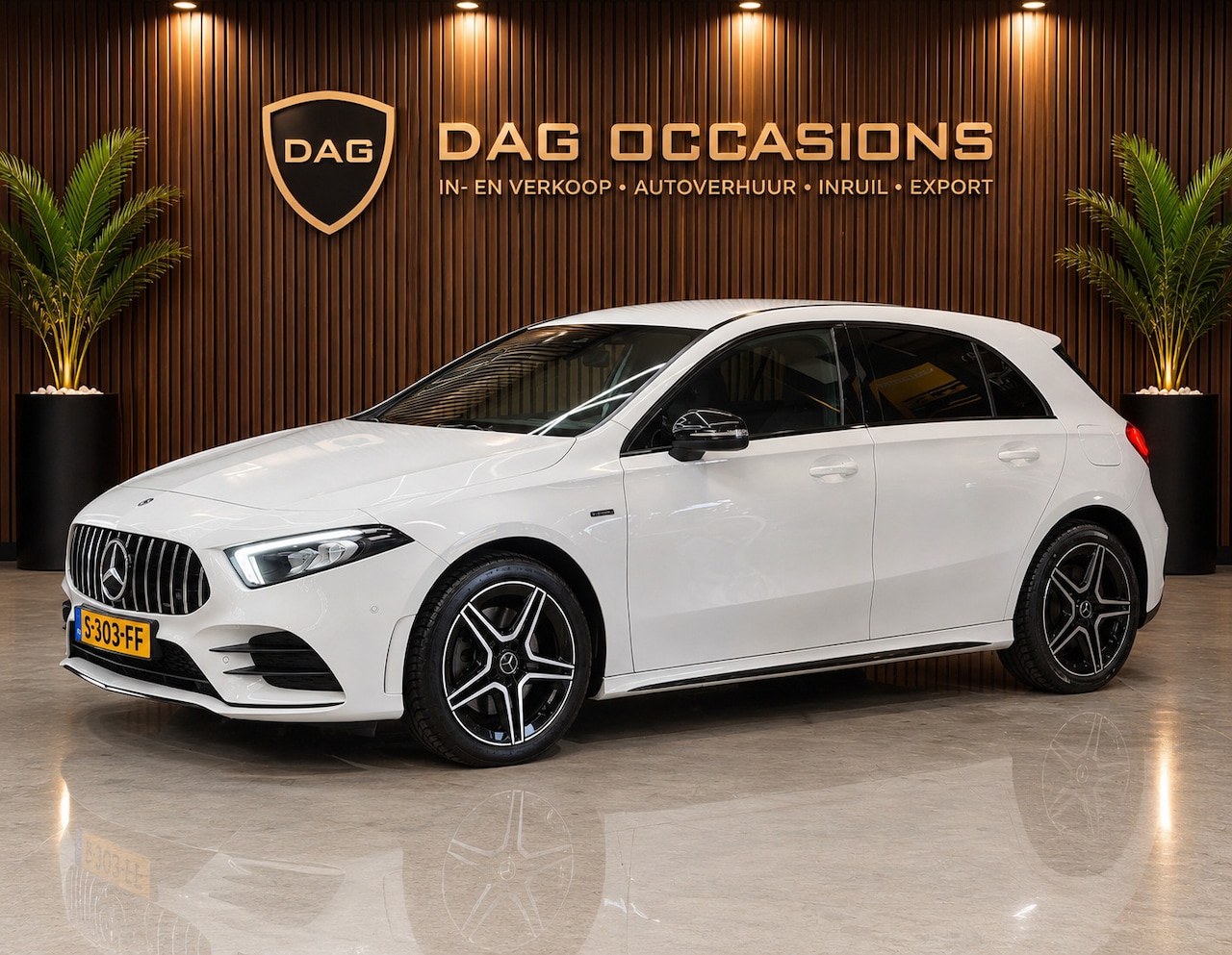 Mercedes-Benz A-klasse - 250 e Business AMG Zeer Nette| Parkeer assist | Standkachel - AutoWereld.nl